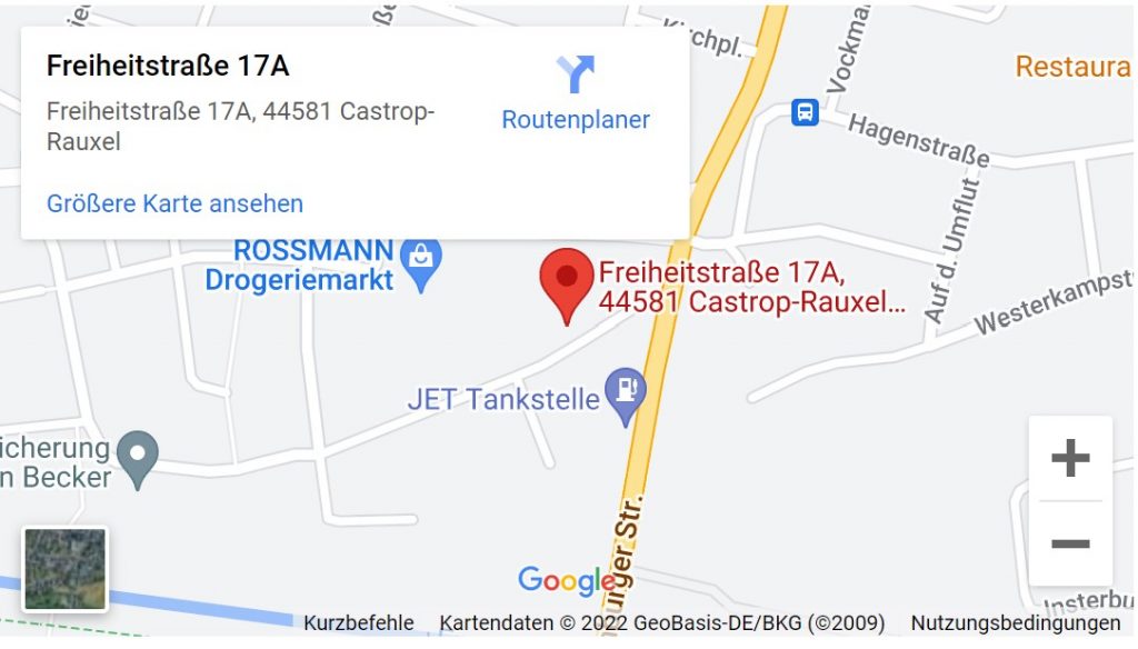 Google Maps Tondera Immobilienverwaltung, Castrop-Rauxel